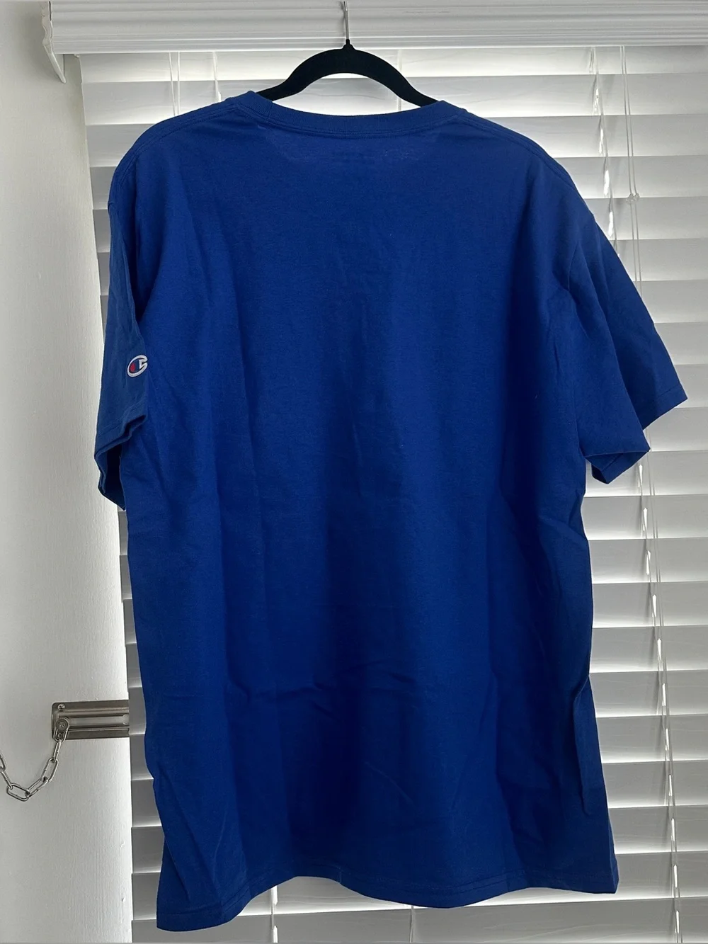 University of New Haven Men's Crewneck T-Shirt - Royal Blue - Picture 2 of 3